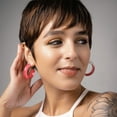 thumbnail image 3 of Small Illusion Lucite Hoops, 3 of 4