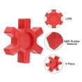 thumbnail image 3 of 4 packs L099/L100 Jaw Coupling Insert for L Jaw Coupling L-Jaw Coupler Set, Red, 3 of 6