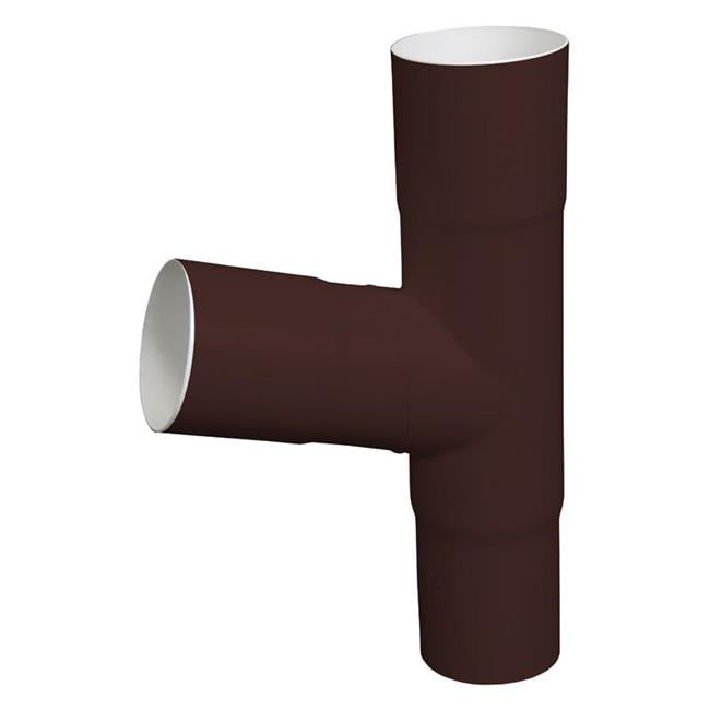 Plastmo 5005413 Classic 8 x 12 in. Brown Vinyl Downspout Adapter
