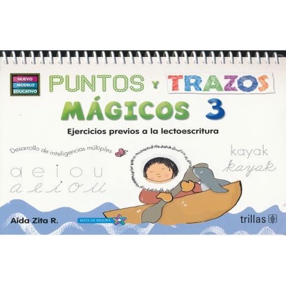 Libro Puntos Y Trazos Magicos 3 Tapa Blanda, Autor Aida Zita R., Editorial Editorial Trillas