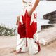 thumbnail image 3 of Pantalones informales holgados con estampado floral para mujer: tejido suave y transpirable, versátiles para casa/aire libre, 3 estaciones, fácil cuidado., 3 of 7