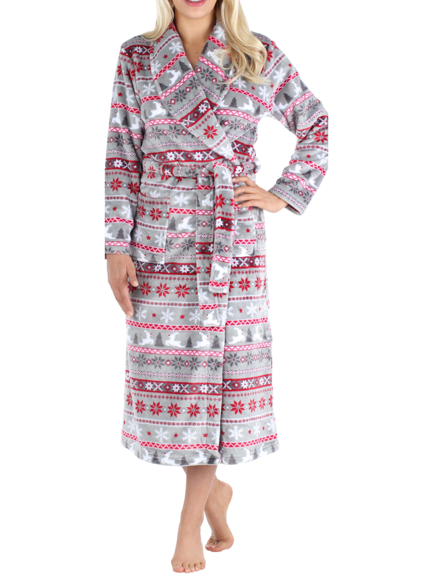 Ultra Plush Women/'s Fleece Robes PajamaGram Fleece Robes for Women