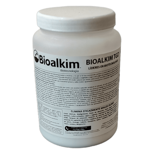1Kg BACTERIAS ENZIMAS TRAMPAS DE GRASA BIOALKIM DEGRADADOR EFICAZ QTGD001K-7