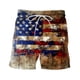 thumbnail image 2 of Pantalones Cortos para Hombre Atléticos Pantalones de Playa de Impresión Especial, Pantalones Cortos Atléticos de Poliéster Elásticos para Hombres, 2 of 4