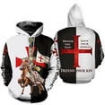 thumbnail image 2 of Sudadera con capucha vintage con estampado 3D de los Caballeros Templarios para hombre, ropa informal de gran tamaño, sudaderas con capucha, ropa para hombre, jerséis de manga larga, 2 of 5