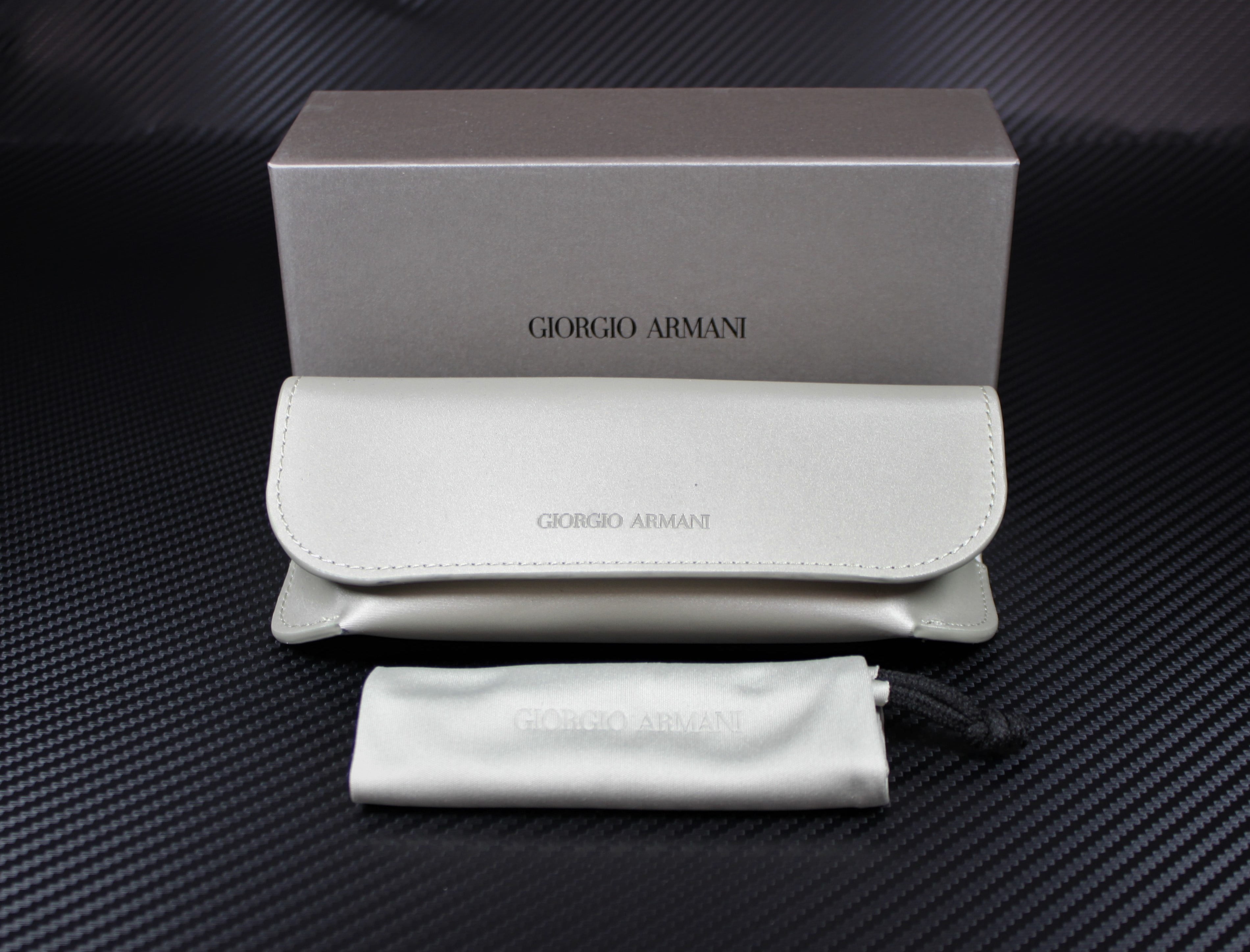 GIORGIO ARMANI AR6080 300387 55 Matte Gunmetal Grey 55 mm Men's Sunglasses