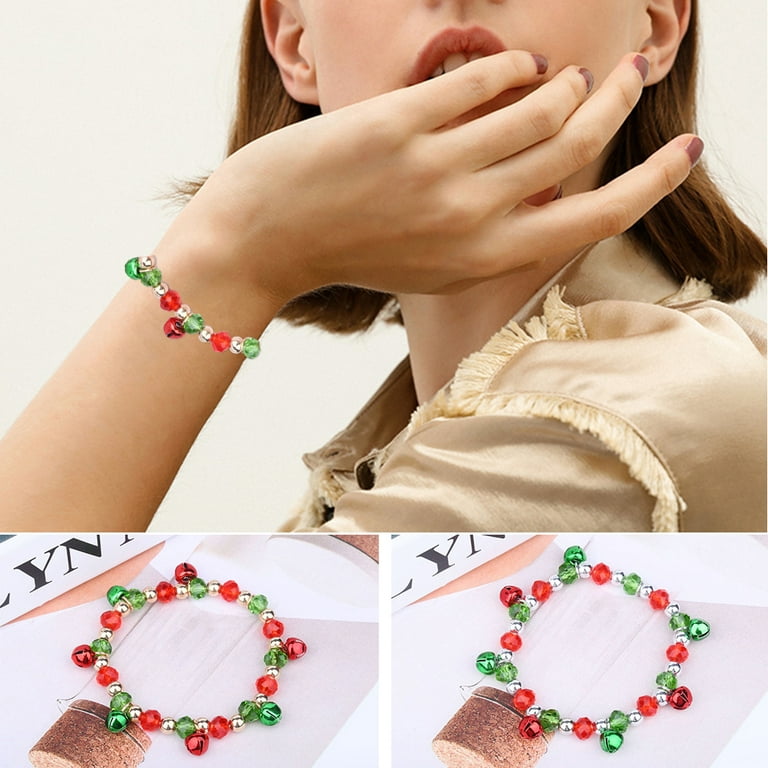 Jingle Bell Cluster Stretch Bracelet