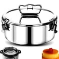 thumbnail image 1 of Molde para flan NEMTMCUA de acero inoxidable 304, 1.5 qt, redondo, 1 of 7