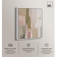 thumbnail image 2 of Muted Palette I Canvas Print Neutral Boho Art by Art Remedy, White Frame, 24 x 30, 2 of 6