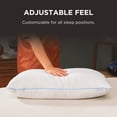 thumbnail image 6 of Tempur-Pedic Cloud® Adjustable Pillow, King - 2-Pack, 6 of 17