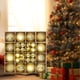 thumbnail image 4 of Juego de 44 adornos de bolas navideñas, decoración navideña, colgantes irrompibles, gotas para Oro, 4 of 6