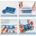 thumbnail image 3 of Mini Six-compartment Frozen Ice Cube Silicone Mold 3 Pieces, 3 of 5