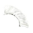 thumbnail image 4 of Casco de halcón, tocado, disfraz de cosplay, casco de snowboard, cabello para fiesta de cumpleaños blanco, 4 of 9