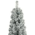 thumbnail image 2 of vidaXL Slim Christmas Tree with Stand and Flocked Snow 270 cm PVC, 2 of 5