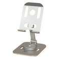 thumbnail image 1 of Soporte para teléfono creativo giratorio de aleación de aluminio Soporte para teléfono de escritorio plegable y portátil de metal, 1 of 6