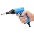 thumbnail image 4 of Destornillador neumático de aire Bling Bling 1/4'' forma de pistola mango de embrague reversible 1000 RPM, 4 of 10