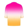 thumbnail image 6 of Womens Oversized T Shirts Short Sleeve Summer Casual Loose Ombre Tie Dye Top Basic Tee with Pocket, 6 of 6