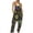 AA-Black, variant on QATAINLAV Womens Cotton Adjustable Strap V Neck Jumpsuits Casual Loose Fit Wide Leg Rompers Fashion Mask Graphic Print Overalls Mardi Gras Outfits Multicolor XL