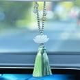 thumbnail image 4 of Kraoden Car Pendant Rearview Mirror Decoration, Unique Weaving Design, High-Quality Material, Enhances Interior, Practical and Stylish Automotive Accessory, 4 of 6