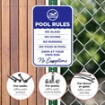 thumbnail image 4 of Pool Rules - No Exceptions Sign, Pool Sign,, 4 of 8
