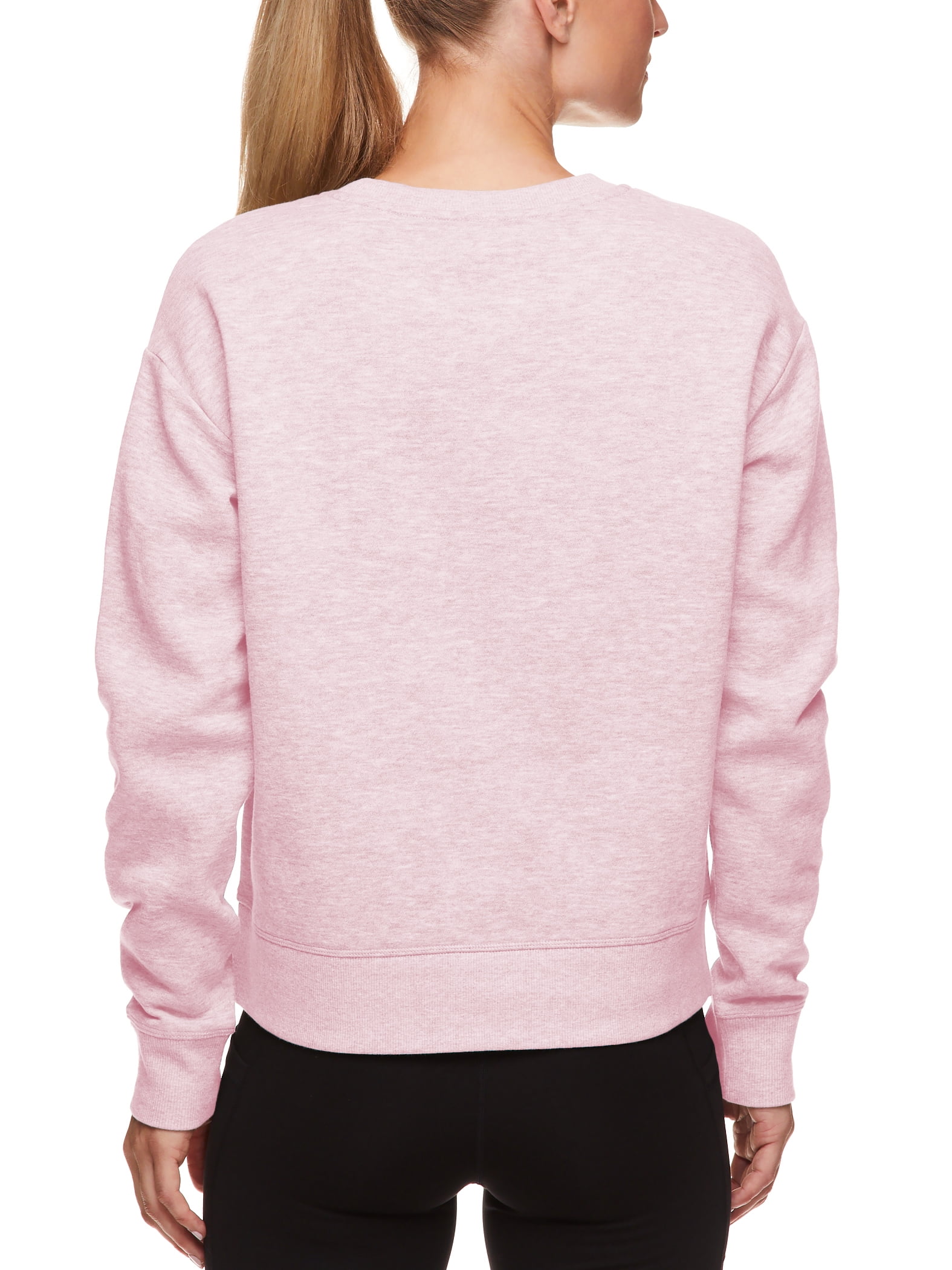 Reebok Womens Cozy Crewneck Sweatshirt with Graphic