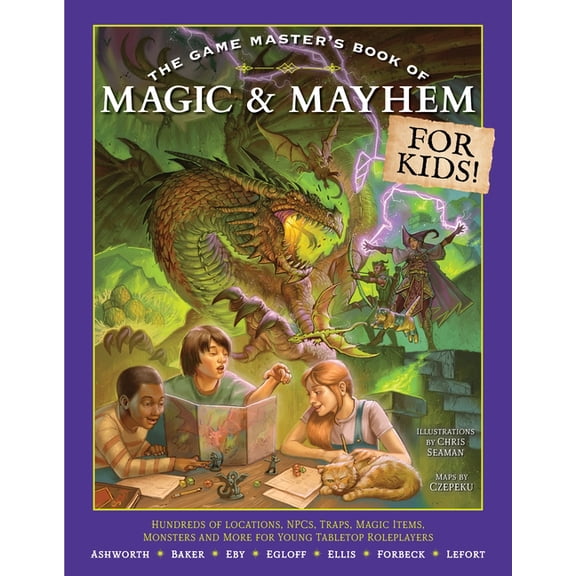 Game Master The Game Master's Book of Magic & Mayhem for Kids: Locations, Npcs, Traps, Dungeons, Magic Items, Monsters and More for , (Paperback)