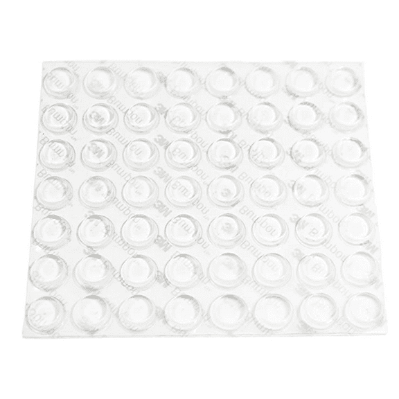 3M SJ5312 Clear Bumpon Blister Pack (56 Bumpons)