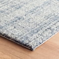 thumbnail image 3 of Dash & Albert Harris Hand Micro Hooked Wool Rug, 5' x 8', Blue/Ivory, 3 of 7