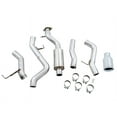 thumbnail image 3 of Fits 2021-2024 Ford Bronco AWE Tuning Exhaust System Kit 3015-22789 0FG Cat-Back System; T304L Stainless Steel; Without Muffler; Single Exhaust With Single Exit; Rear Exit; 5 Inch Chrome Silver Tip, 3 of 8
