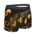 thumbnail image 2 of Rateoe Casino Playing Cards Mens Boxer Briefs Poly Spandex Performance Boxer Briefs Underwear Hem Boxer Briefs - Medium, 2 of 8