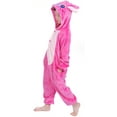 thumbnail image 3 of Pajamas Halloween Kids One Piece Cosplay Cartoon Teens Party Stitch Jumpsuits, 3 of 4