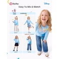 thumbnail image 6 of Disney Frozen Elsa Girls Cotton Crew Neck Long Sleeve T-Shirt Toddler Shirts Kids Graphic Tee Birthday Gift Sizes 2T-9Y, 6 of 9