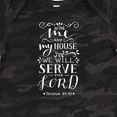thumbnail image 4 of Inktastic We Will Serve the Lord Bible Verse Boys or Girls Baby Bodysuit, 4 of 5