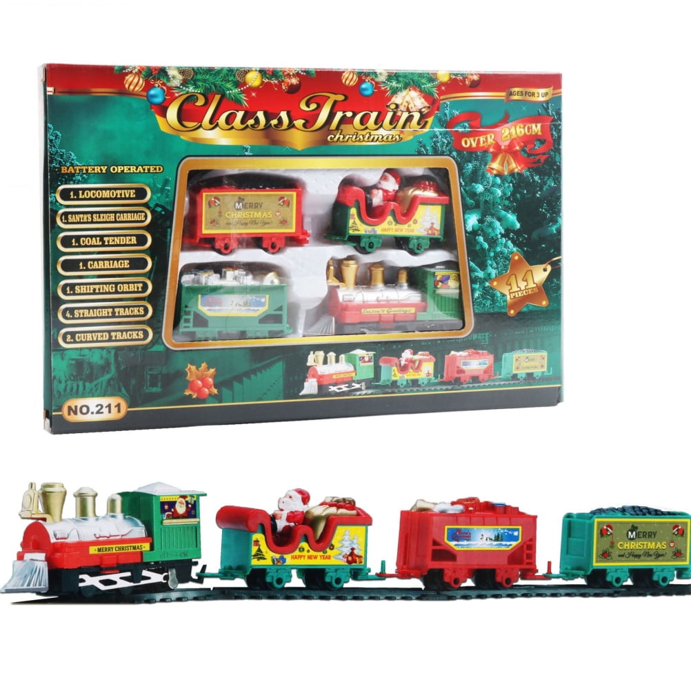 Jouet Train Magnétique En Plastique Pour Enfants - Locomotive 11 X 4,6 X 3,3 Cm - Éducatif, Développement Coordination, Imagination - Cadeau Noël, Anniversaire