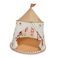thumbnail image 3 of Tienda de juegos para niños, juguete, Castillo para niños, tienda de juegos, tipi plegable, para juegos interiores y exteriores, patio caballo, 3 of 8