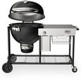 thumbnail image 2 of Weber Summit Kamado S6 Charcoal Grilling Center, Black, 2 of 6