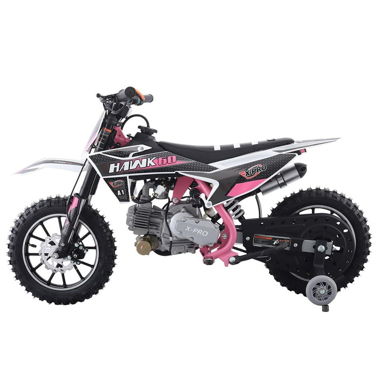 X-Pro Hawk 60 Dirt Bike with CVT Transmission, Electric Start