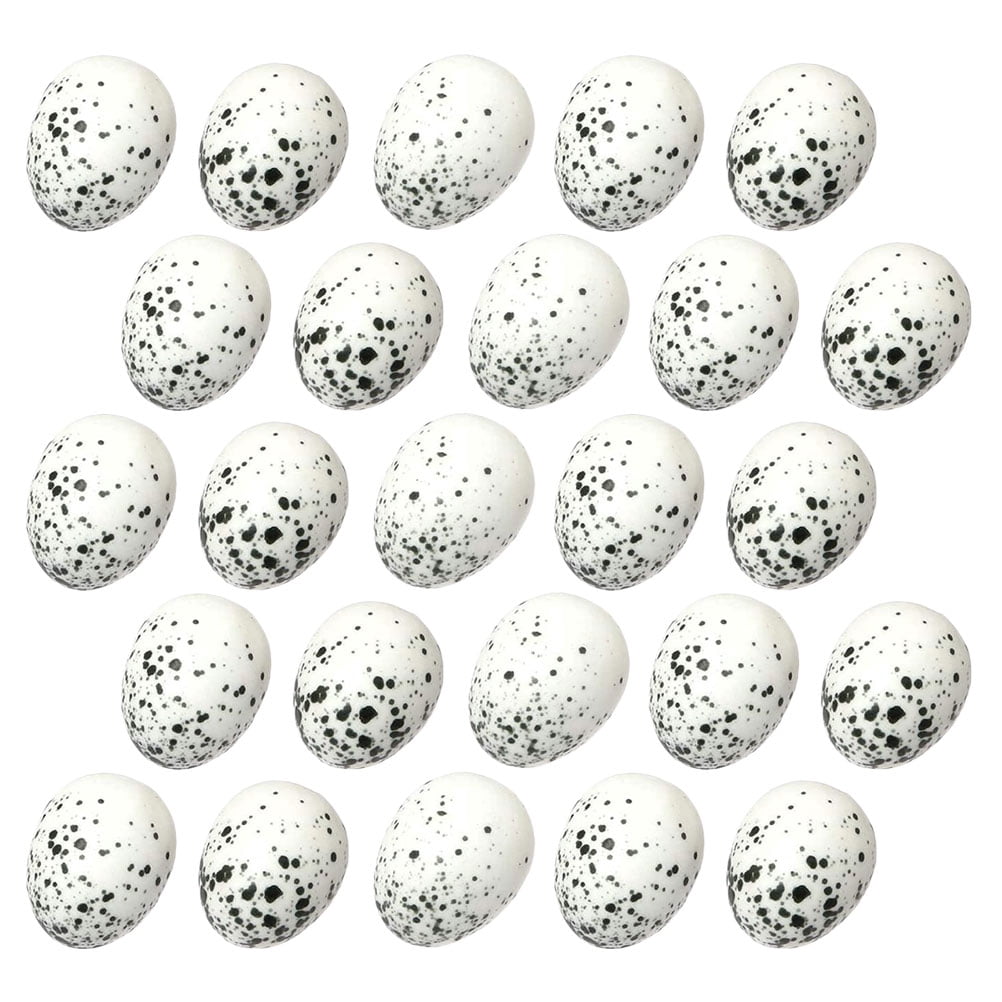 Raindrops 160-Piece Easter Foam Bird Eggs Set, Realistic Bird Decorations for Crafts, Holiday Decor and Seasonal Adornments