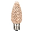 thumbnail image 4 of Novelty Lights Warm White 300K C9 LED Faceted Christmas Replacement Bulbs Dimmable 500 Pack, 4 of 10