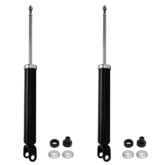 Detroit Axle - 2 Rear Shock Absorbers for 2007-2010 Hyundai Elantra 2008 2009 Rear Replacement Shock Absorbers Assembly Pair Set