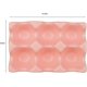thumbnail image 2 of Ceramic Egg Holder 6 Cups Porcelain Egg Tray Set Kitchen Restaurant Fridge Storage Decoration, 2 of 3