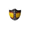 thumbnail image 2 of Máscara de terror de media cara, máscara de gas con calavera de médico de la peste, accesorios de disfraz de estilo punk para carnaval de Halloween, máscaras de látex con colmillos de terror, 2 of 4