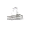 thumbnail image 2 of 2034 Maxime Collection Hanging Fixture L28in W14in H7.5in Lt:16 Chrome Finish (Royal Cut Crystals), 2 of 3