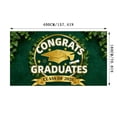 thumbnail image 3 of zhangmingg Customizable Class of 2026 Graduation Banner Large Horizontal Party Decoration for Celebration, 3 of 6