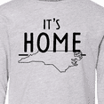 thumbnail image 4 of Inktastic It's Home- State of North Carolina Outline Long Sleeve Youth T-Shirt, 4 of 5