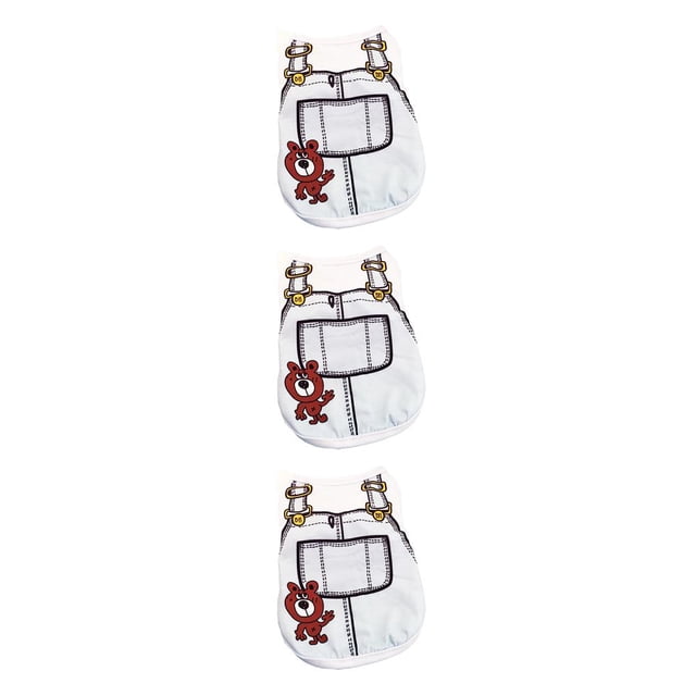 Methold Ropa para cachorros Regalo dulce Sin hebillas Camisetas lindas para perros Primavera y verano Camisa multicolor para mascotas Oso azul Type1 NO1