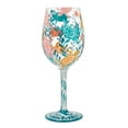 thumbnail image 2 of Lolita Sea Turtle Delight Hand Painted Wine Glass 15oz, 2 of 7