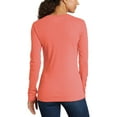thumbnail image 4 of Eddie Bauer Ladies Long Sleeve Tee, 2-pack (Olive/Rose, Medium), 4 of 5