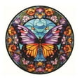 thumbnail image 2 of Corona colgante colorida circular para decoración de pared, ventana, festival, 15 cm, 2 of 5