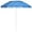 Bleu Marine, variante sur Gymax Parasol de Plage 8 Pi Extérieur pour Patio et Jardin avec Sac de Transport, Ancre de Sable, Bleu Marine